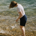 abbie teases the sea